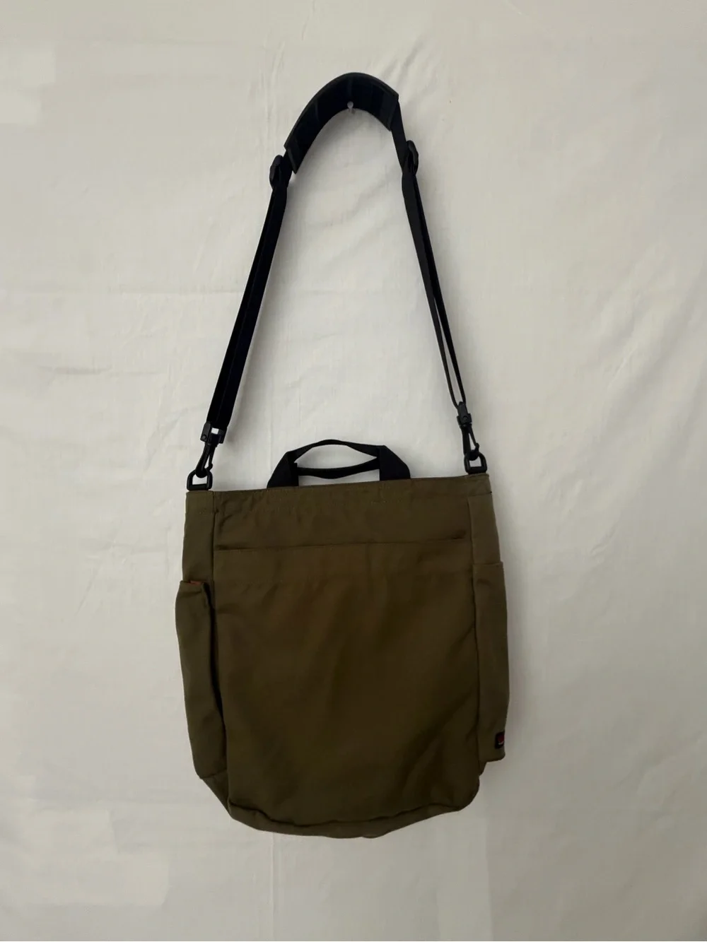 Wise-Walker Nomadic Olive Canvas Tote Shoulder Bag Unisex (F273)